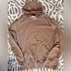 Nike Brown Hoodie with confetti logo size Men’s Medium